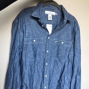 H&M - Long Sleeve Button Down - Medium - New + Tag
